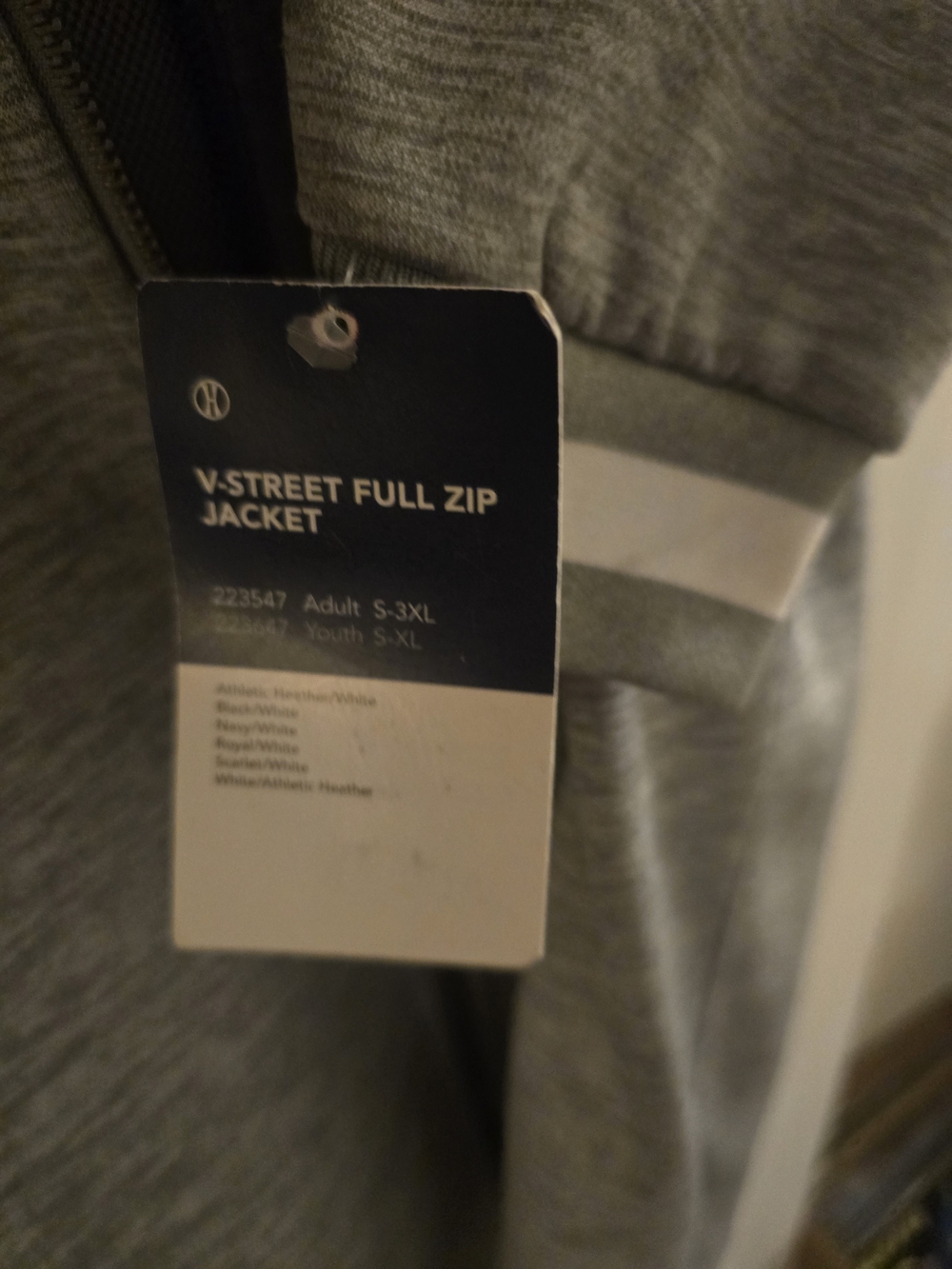 Jeep Grey & White Zip-up Bomber Jacket BNWT (Men's Large) - Picture 5 of 9